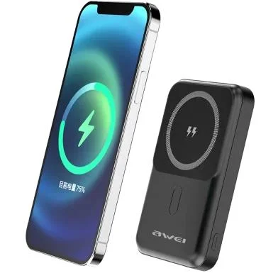 Awei P139K 10000mAh 15W Magnetic Wireless Charger Power Bank 22.5W Fast Charging External Battery