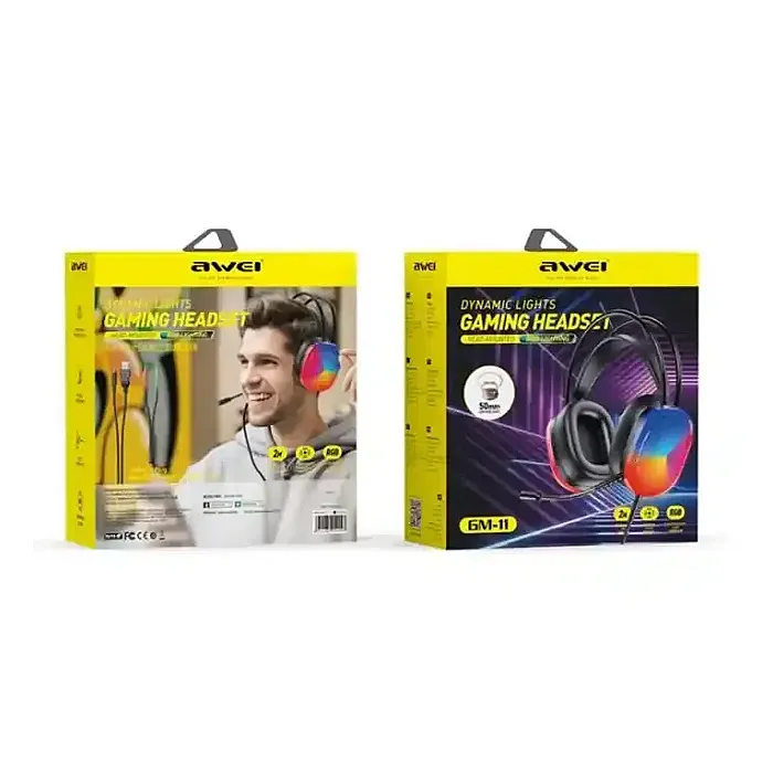 AWEI GM-11 Wired Gaming Headset AWEI GM-11 Wired Gaming Headset