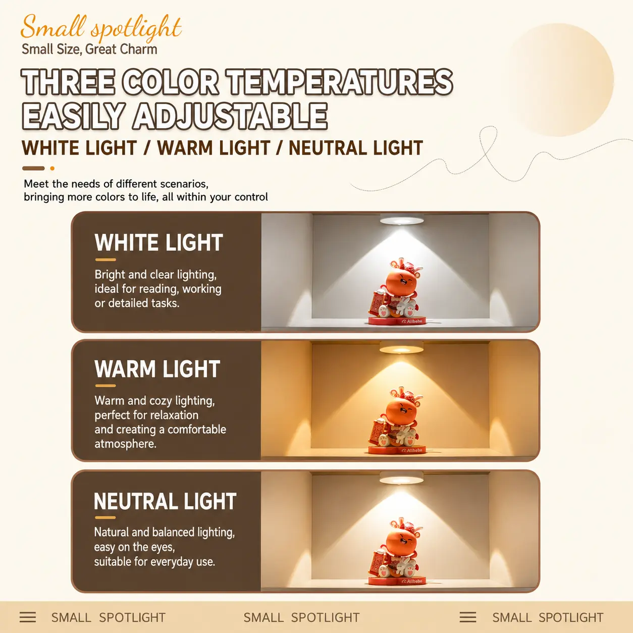 Rechargeable Motion Sensor Light BD – Wireless LED Cabinet Light with Magnetic Installation
