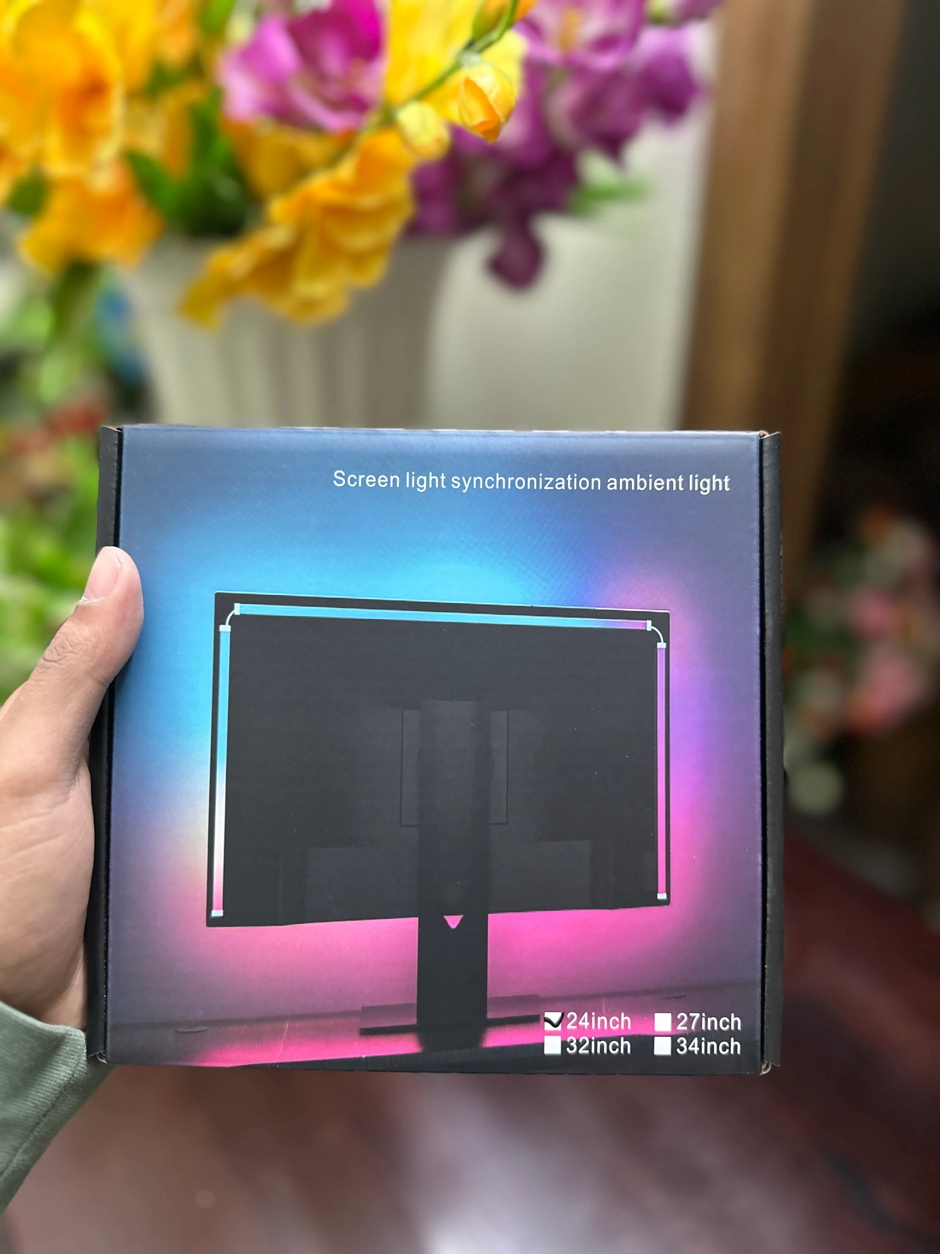 RGB Light Bar + Display Sync LED Light Combo | Gaming Desk Setup RGB Light Bar + Display Sync LED Light Combo | Gaming Desk Setup