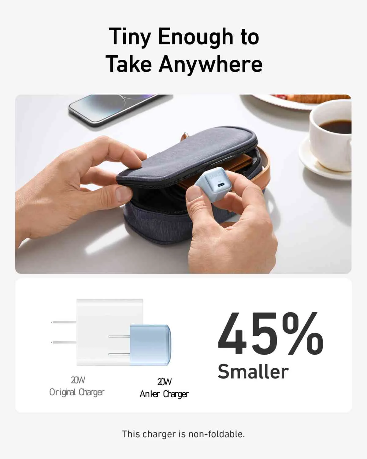 Anker Nano Pro 20w Combo For IPhone