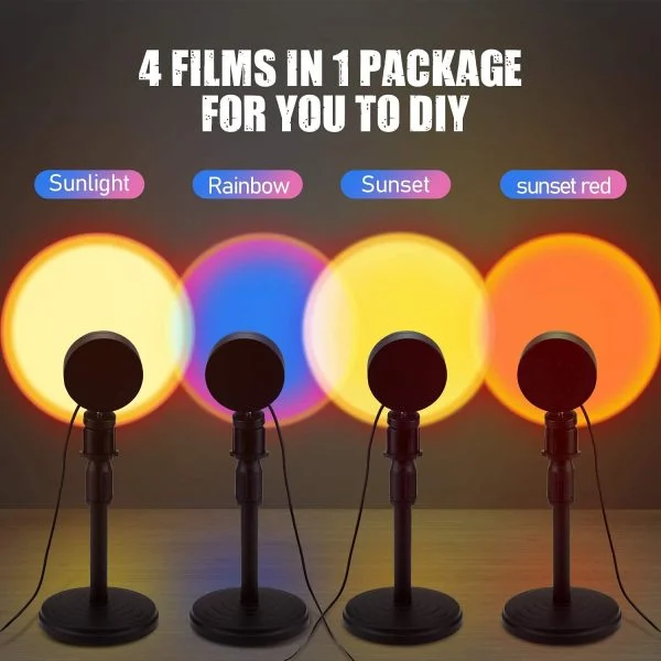 Sunset Lamp – Warm, Ambient Lighting for Relaxation