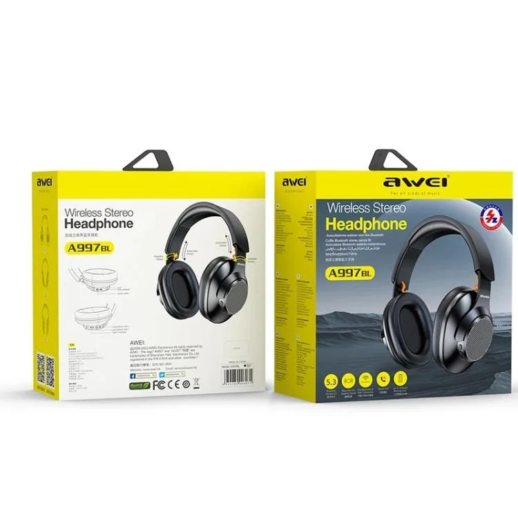 Awei A997BL Hi-Fi Stereo Long Battery Life Wireless Headphones Awei A997BL Hi-Fi Stereo Long Battery Life Wireless Headphones