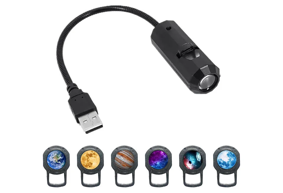 6 in 1 Planet Projector Light | Moon, Earth, Mars, Jupiter Sun Galaxy Night Lamp | USB Powered 6 in 1 Planet Projector Light | Moon, Earth, Mars, Jupiter Sun Galaxy Night Lamp | USB Powered
