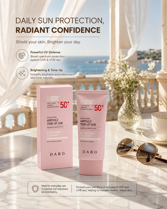 Dabo Hyal The Cera Ampoule Tone-Up Sun 50ml