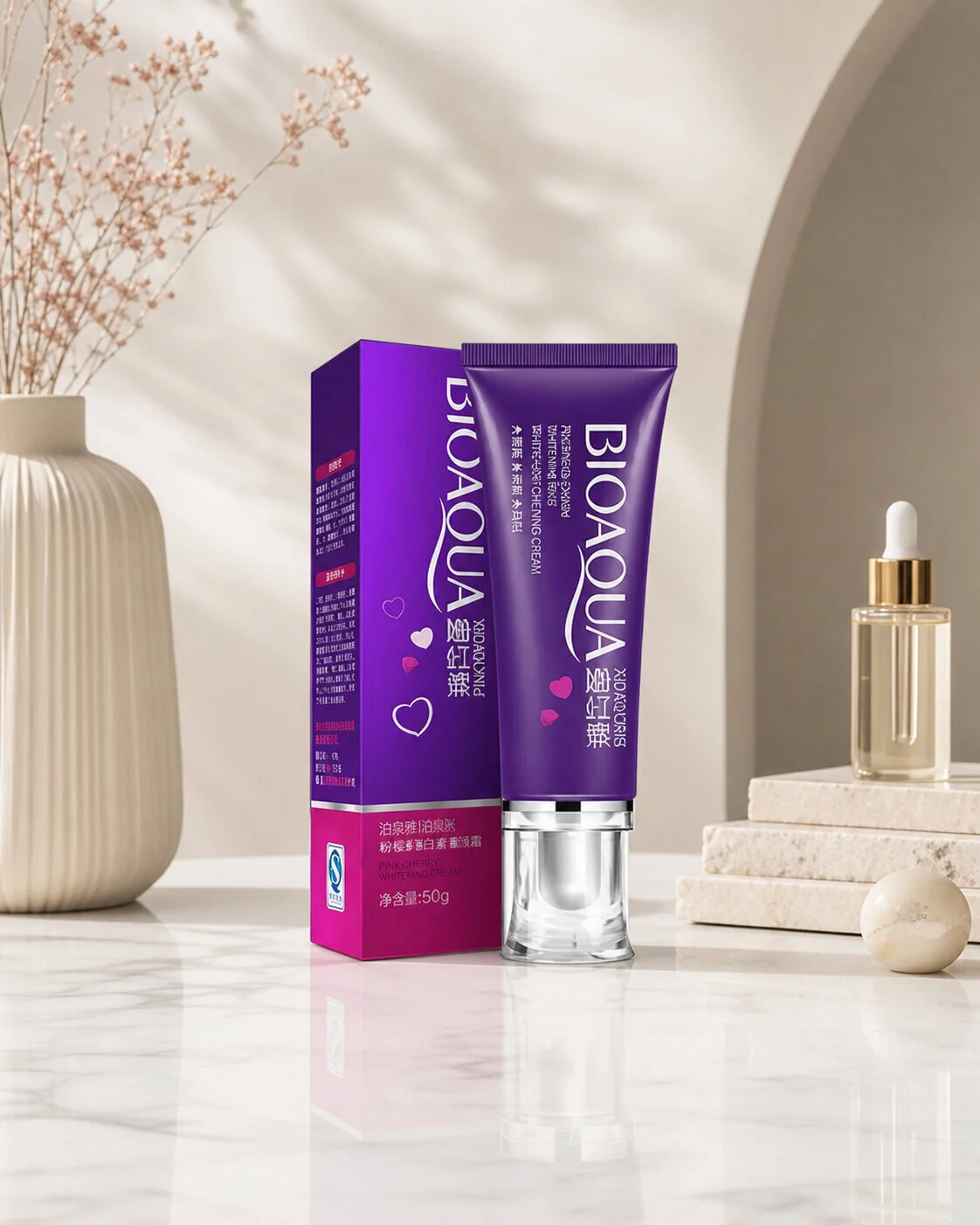 Bioaqua Pink Cherry Whitening Cream 30gm