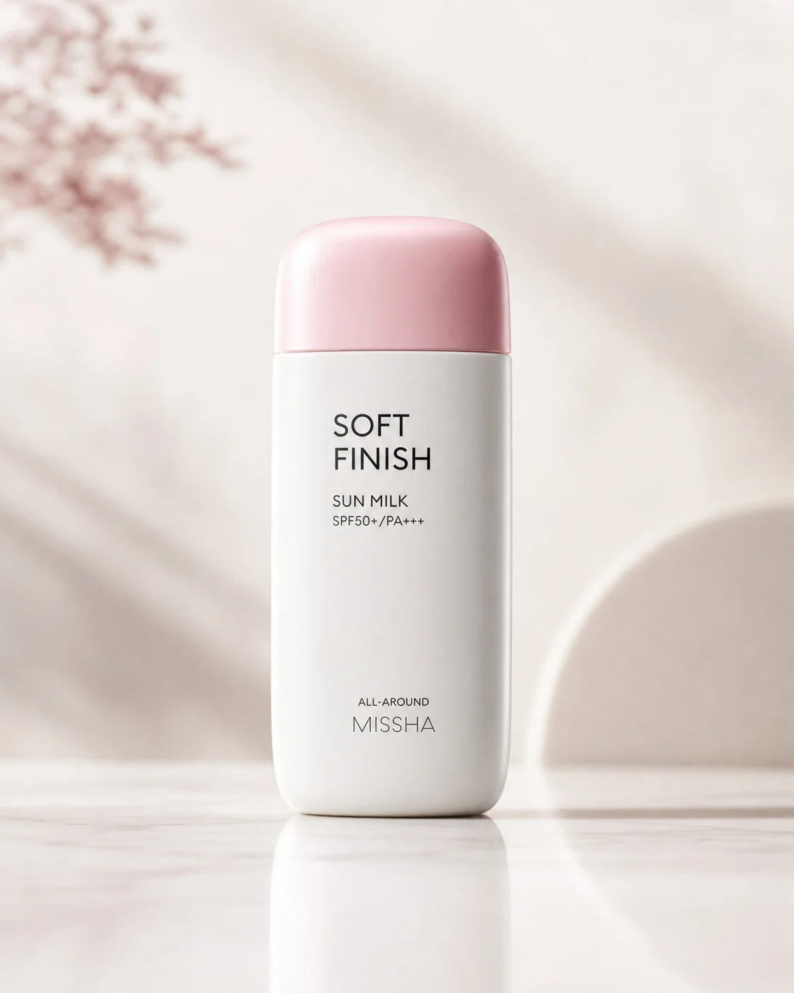 Missha All Around Safe Block Soft Finish Sun Milk SPF50+ PA+++ (70ml)