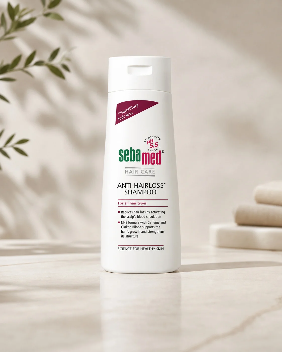 Sebamed Anti Hairloss Shampoo Reduces Hair Loss For All Hair Types 200ml