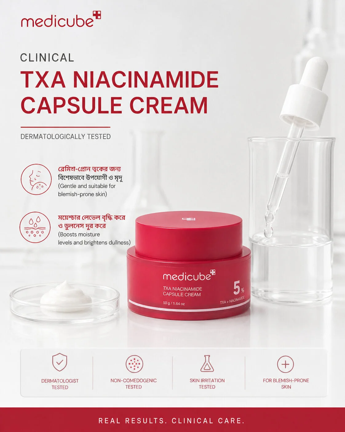 Medicube TXA + Niacinamide 5% Capsule Cream (55g)