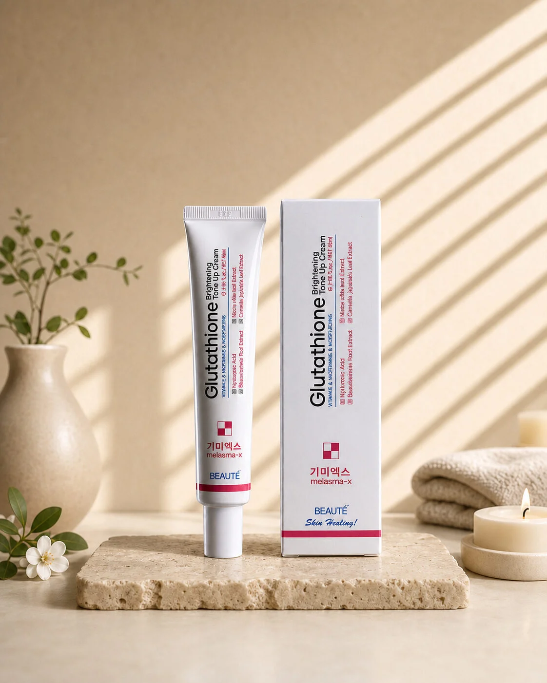 Beaute Melasma-X Glutathione Brightening Tone Up Cream 45ml