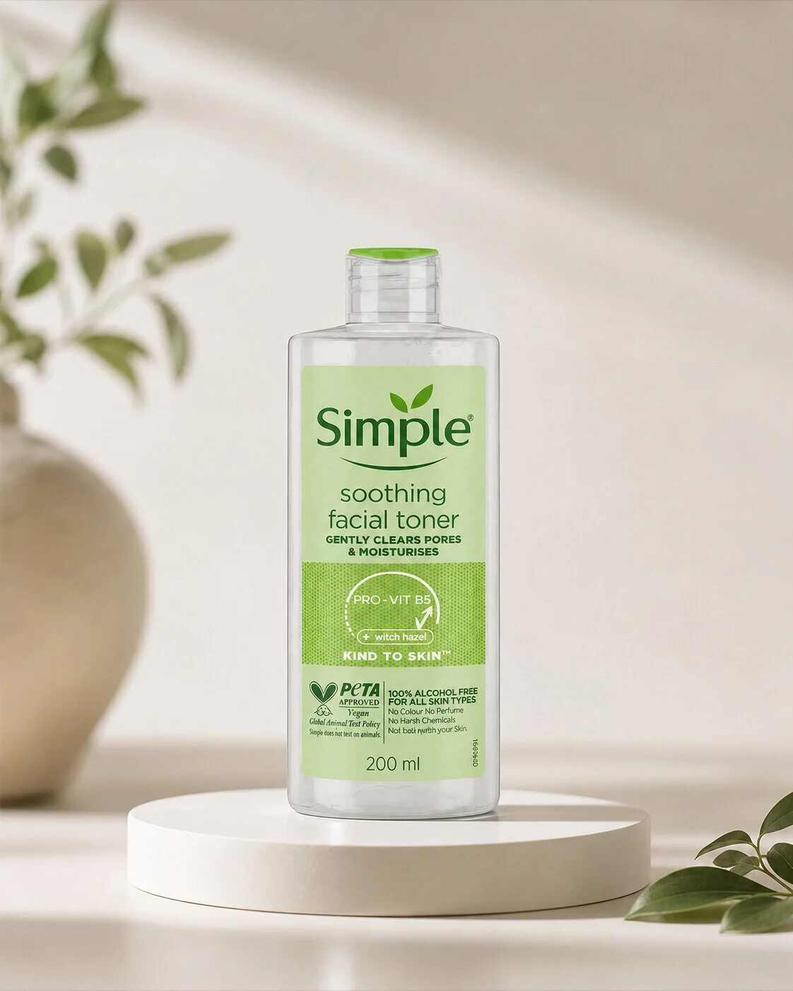 Simple Soothing Facial Toner (200 ml)