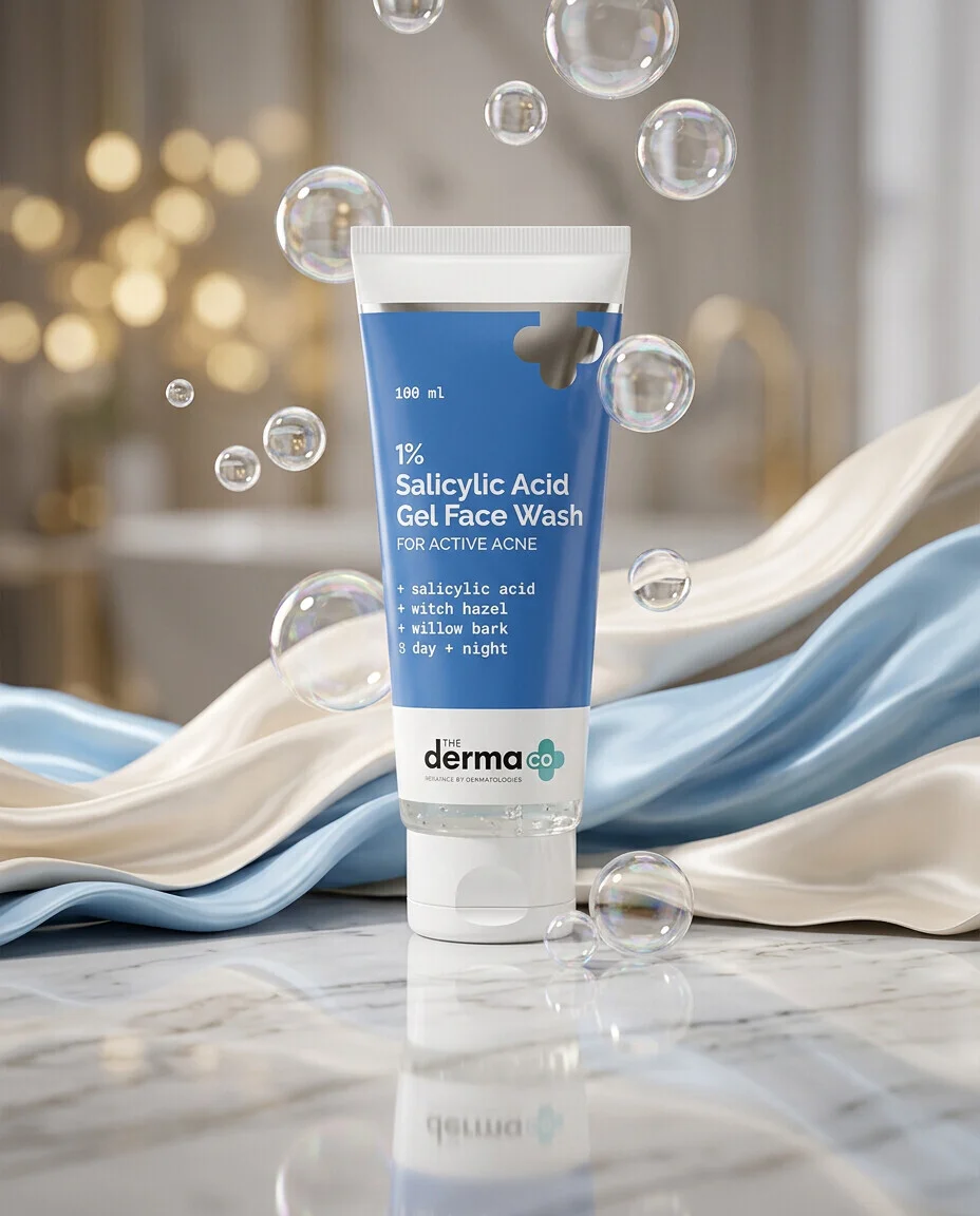 The Derma Co. 1% Salicylic Acid Gel Face Wash (100ml)