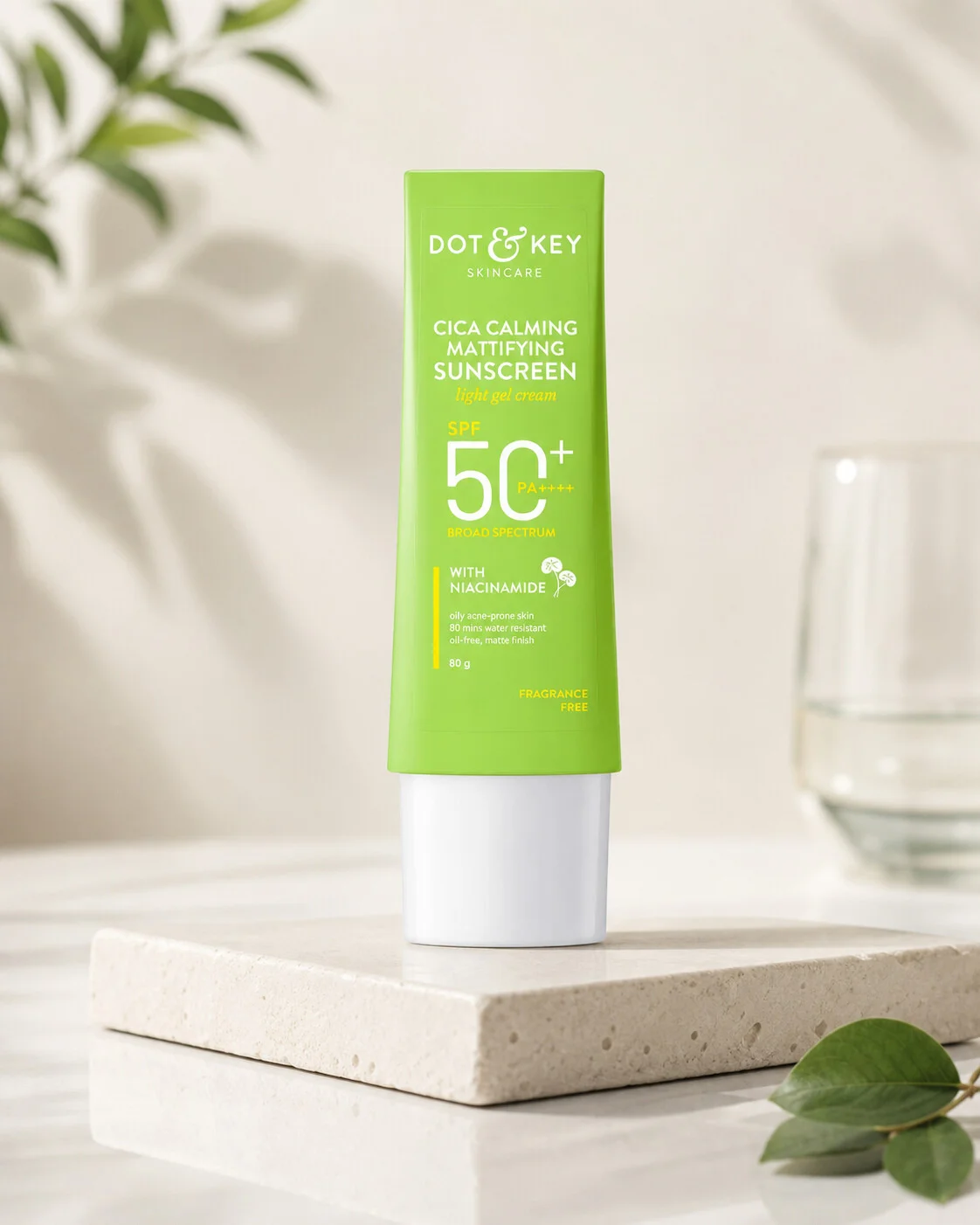 Dot & Key Cica Calming Mattifying Sunscreen SPF50+ PA++++ (80g)
