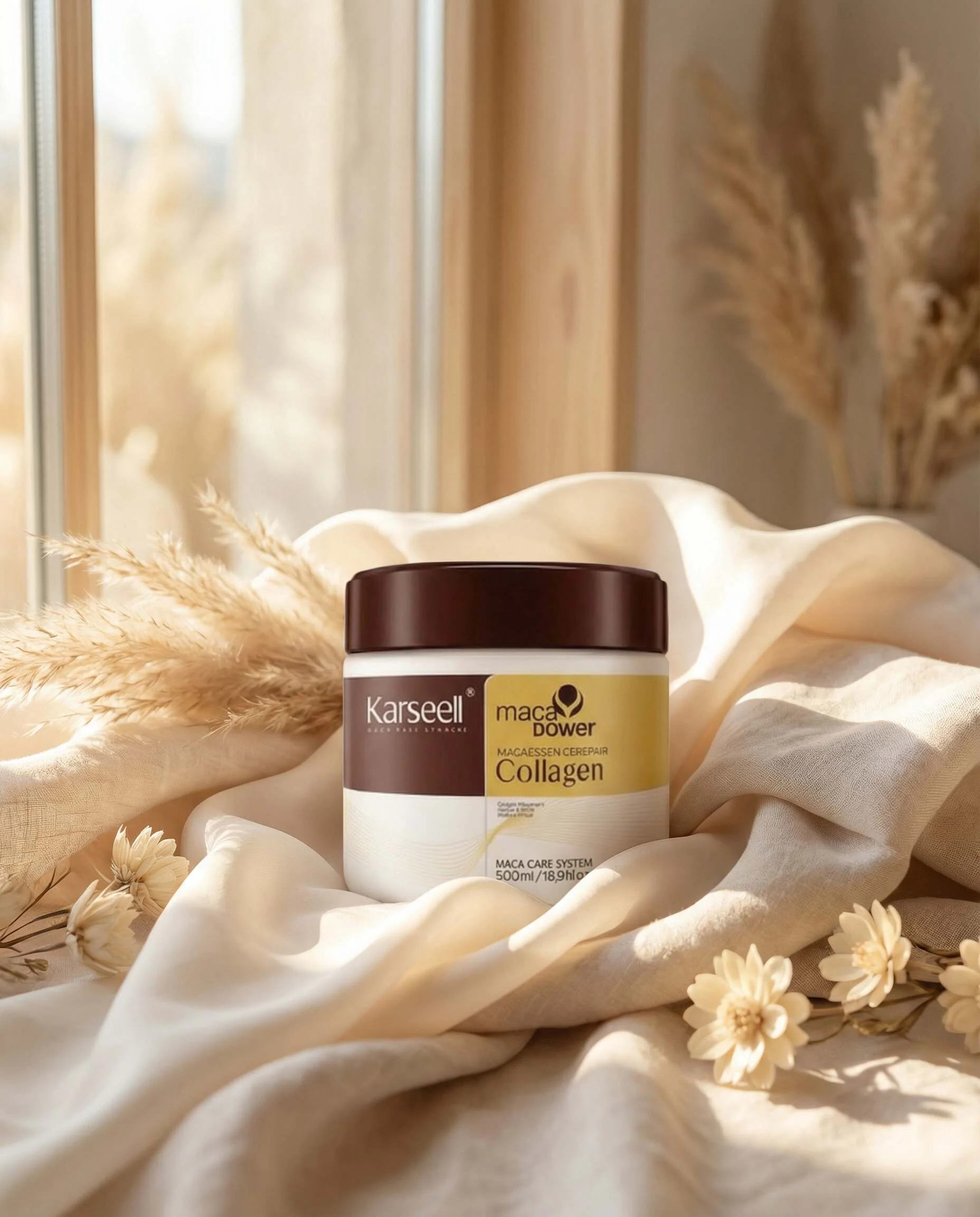 Karseell Maca Essence Repair Collagen Hair Mask 500ml Karseell Maca Essence Repair Collagen Hair Mask 500ml