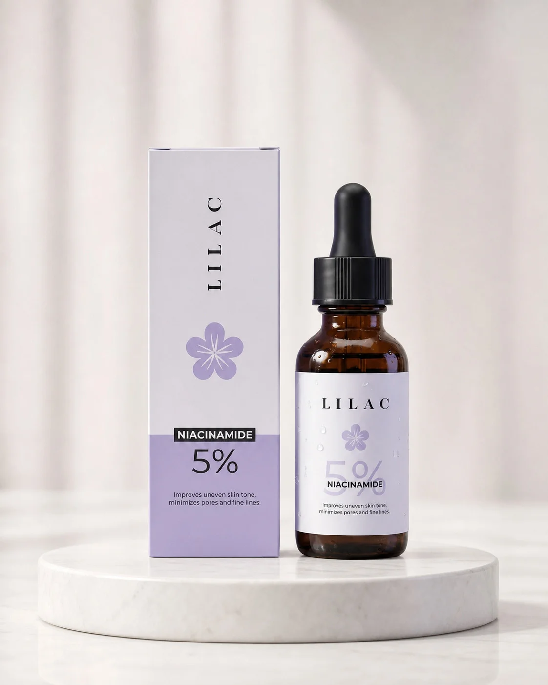 Lilac 5% Niacinamide Serum 30ml
