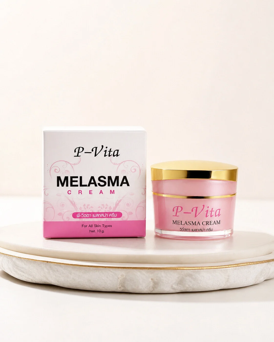P Vita Melasma Mesta Whitening Cream -10 gm (Thailand)