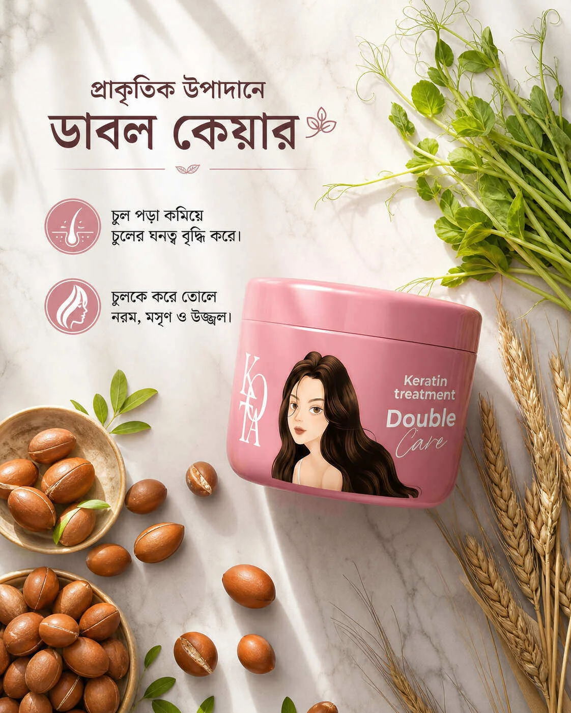Kota Double Care Keratin Treatment (250ml)