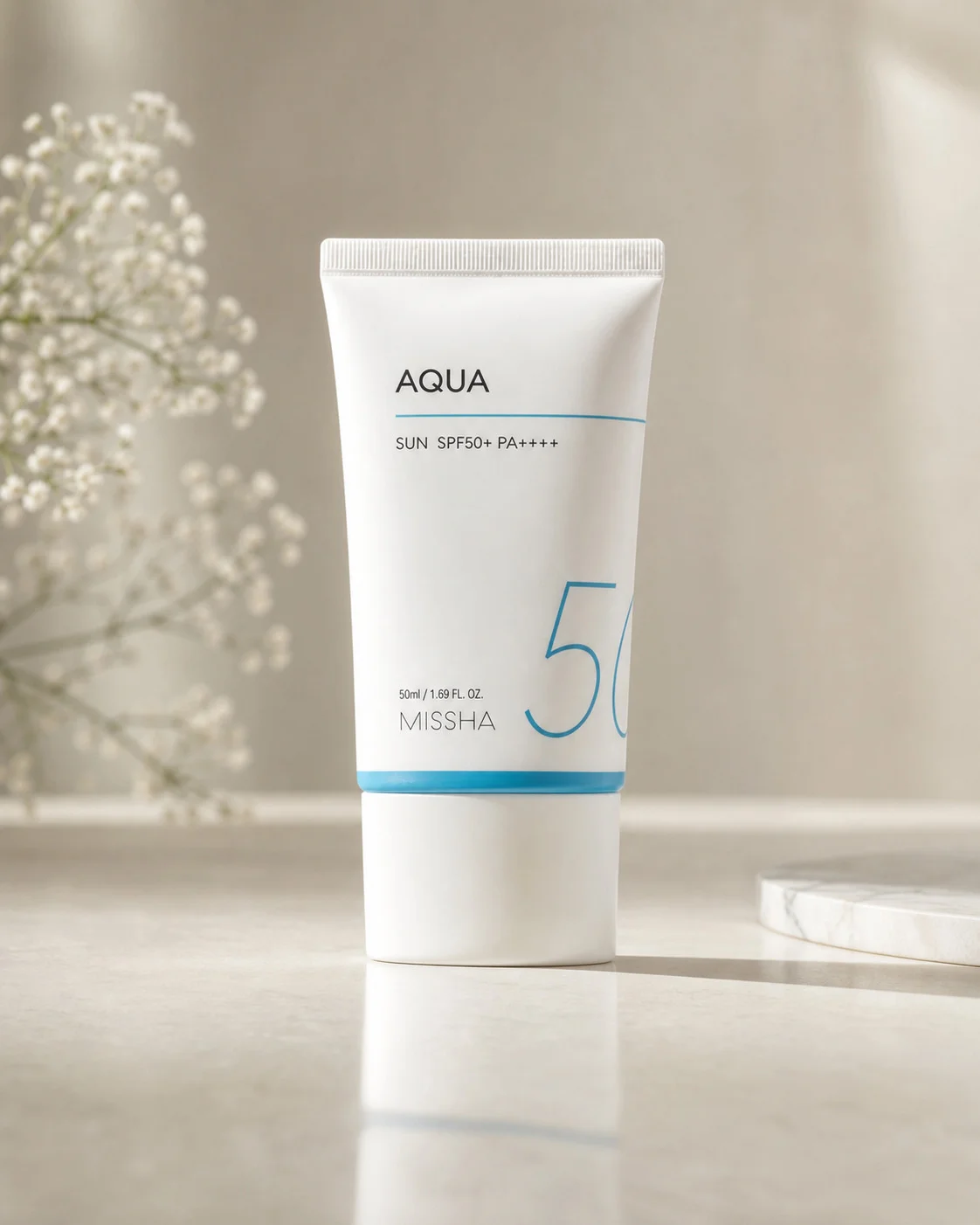 Missha Aqua Sunscreen SPF50 plus PA quadruple plus - 50ml