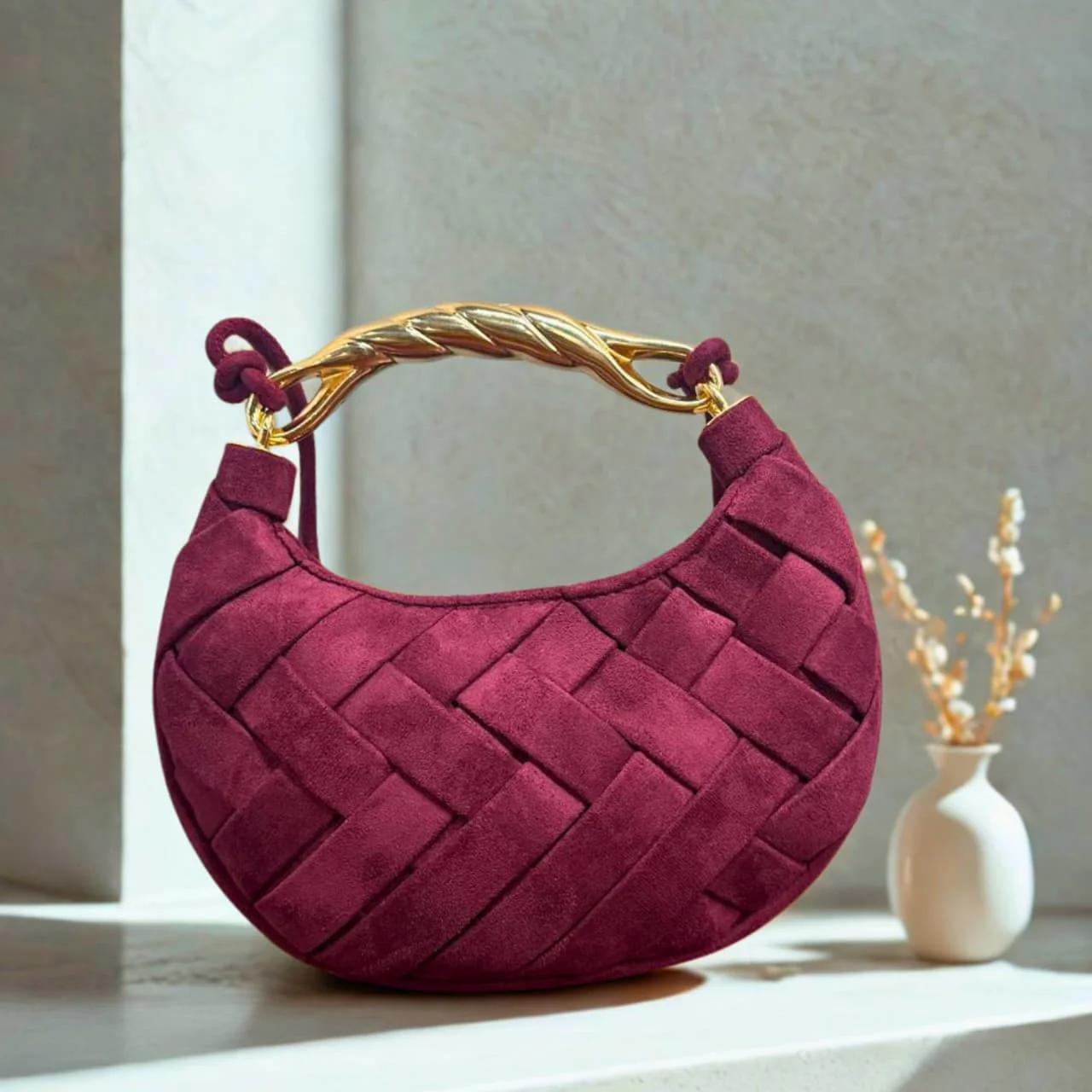 Jwpeiorla Woven Bag for Women – Crossbody Handbag