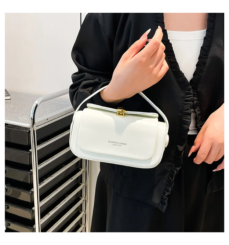 American Retro Box Bag for Women – Korean Crossbody