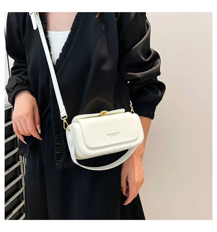 American Retro Box Bag for Women – Korean Crossbody