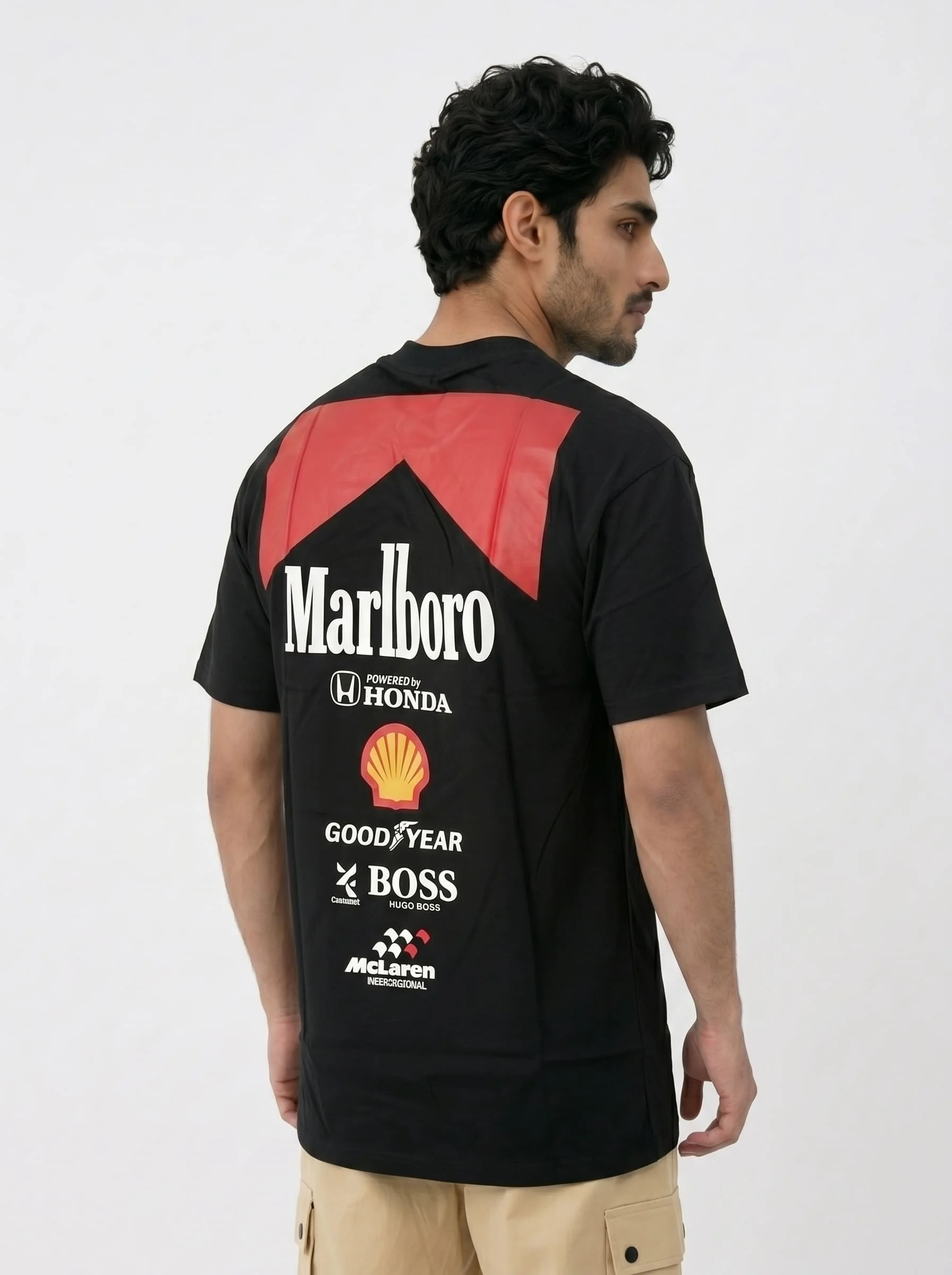 drop shoulder t-shirt