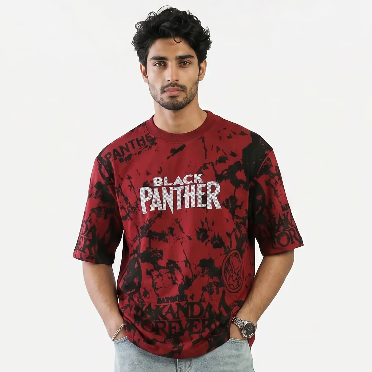 Black Panther - Drop Shoulder Black Panther - Drop Shoulder