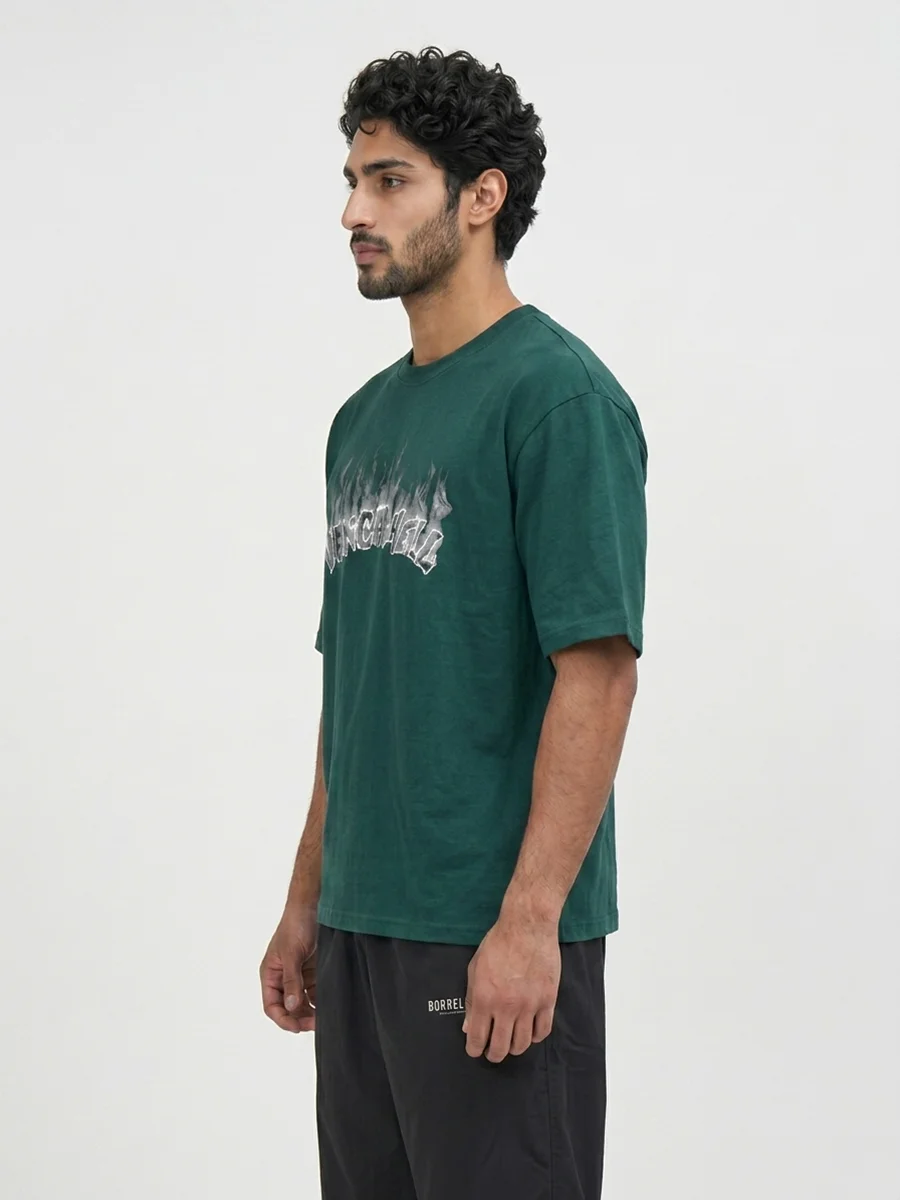 VANCARHELL - Drop Shoulder (Bottle Green)