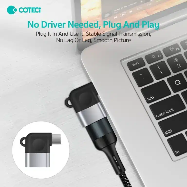 COTECi 87615 USB-C to HDMI 4K30Hz Adapter