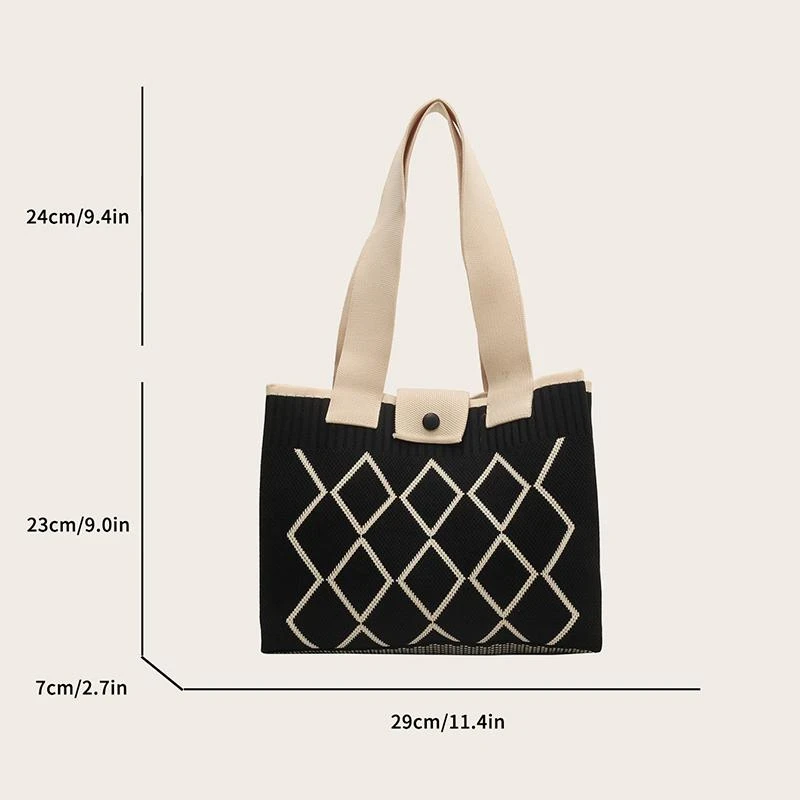 Large Capacity Women Premium Shoulder Bag (Black) Large Capacity Women Premium Shoulder Bag (Black)