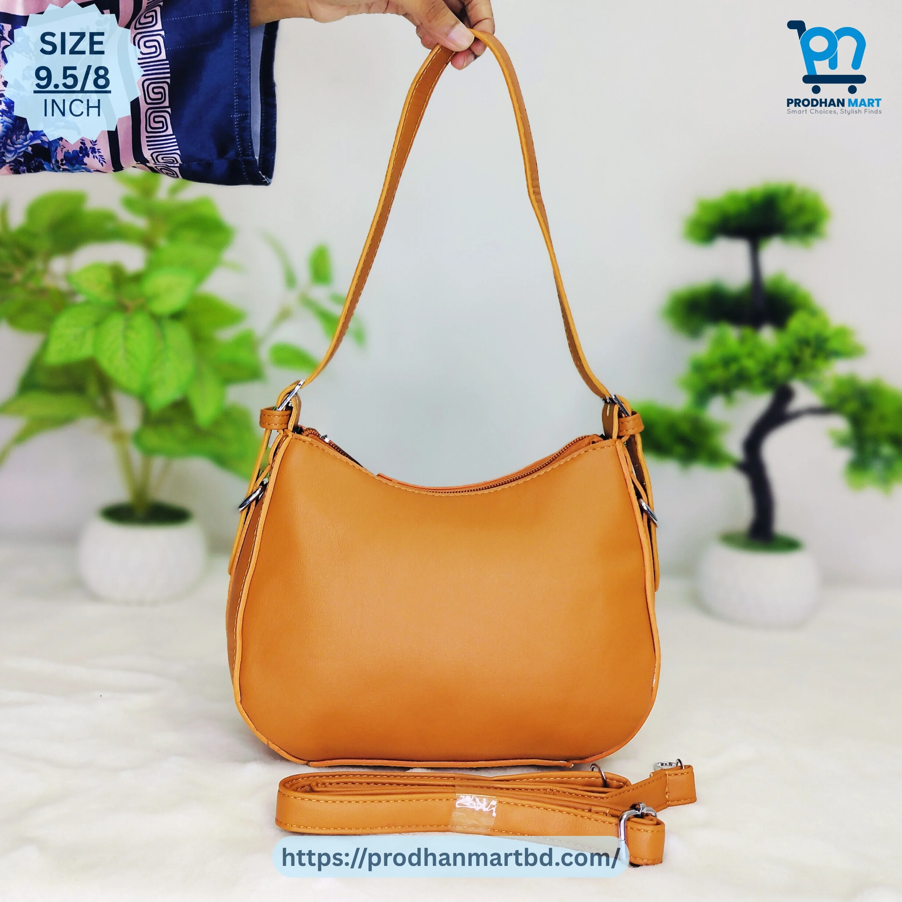 Underarm Shoulder Bag (Brown Color) Underarm Shoulder Bag (Brown Color)