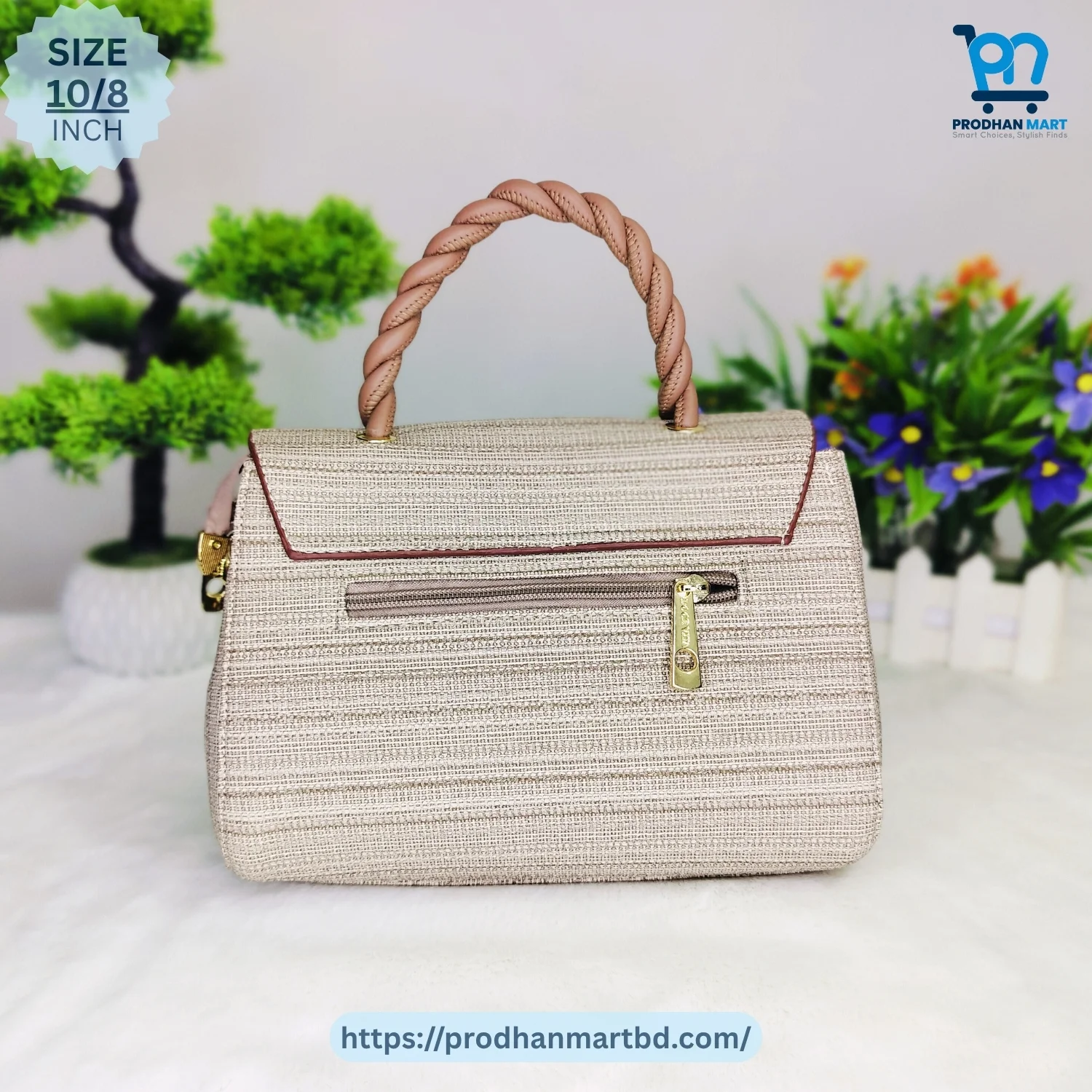 Stylish Shoulder Handbag (Beige Color) Stylish Shoulder Handbag (Beige Color)