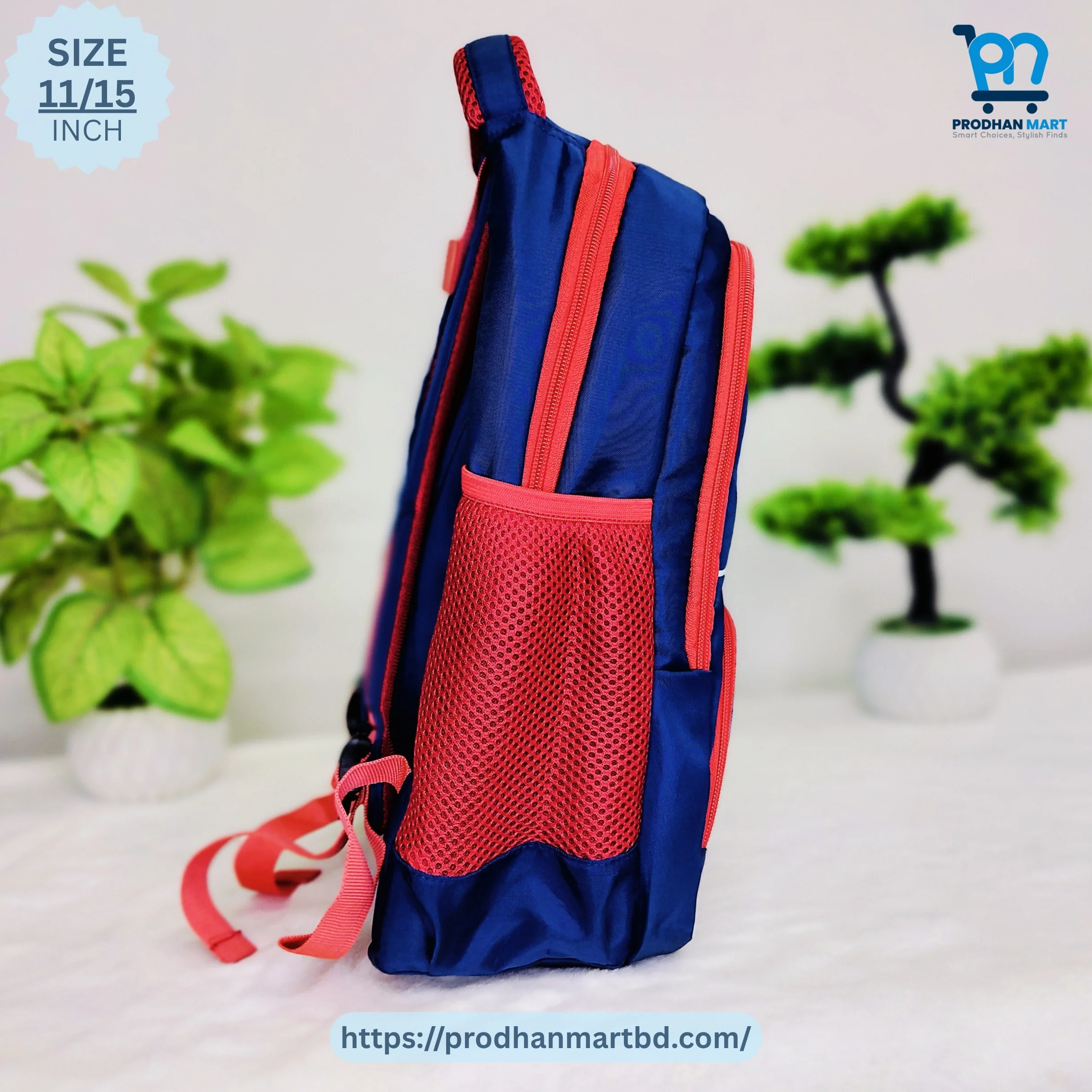 Spider Man School Bag II - Navy Blue (Class 0-3)