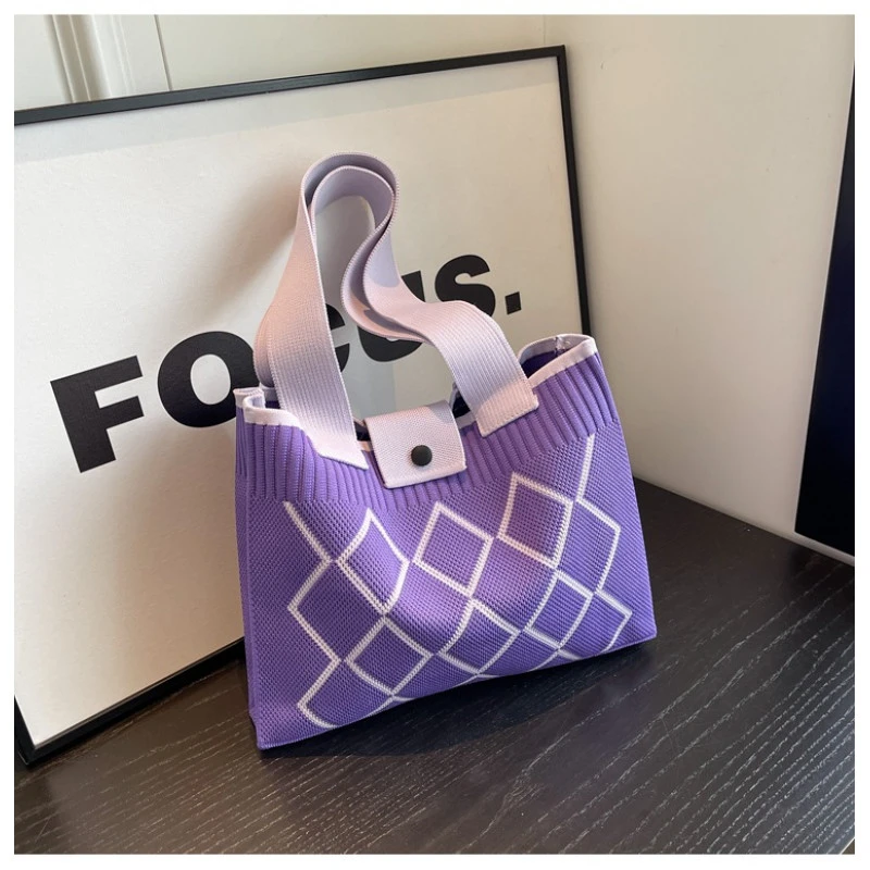 Large Capacity Women's Premium Shoulder Bag (Purple) Large Capacity Women's Premium Shoulder Bag (Purple)