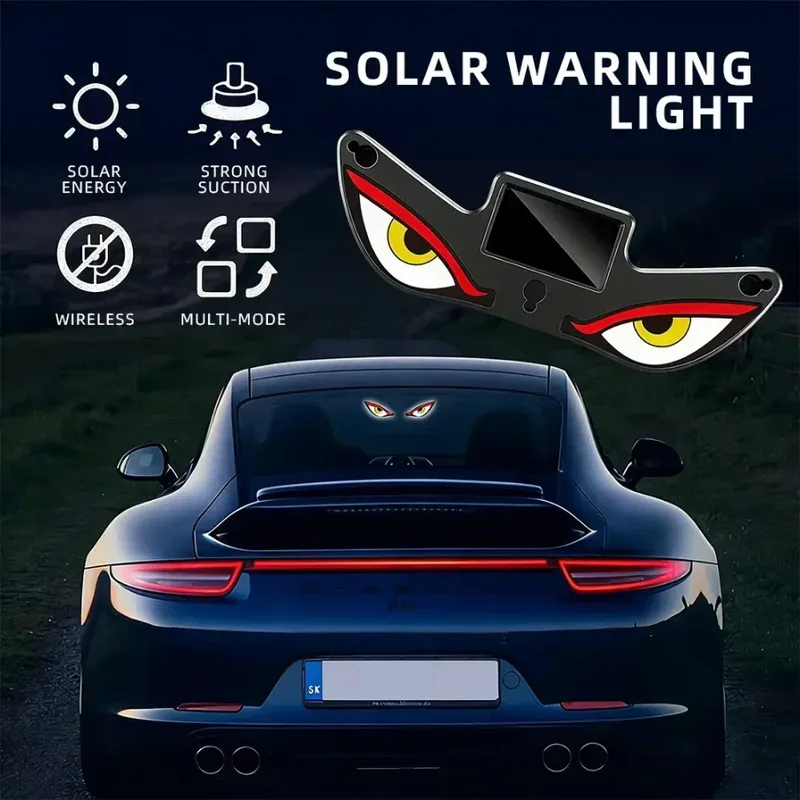 Devil Eye Solar Powered Window LED Light Devil Eye Solar Powered Window LED Light