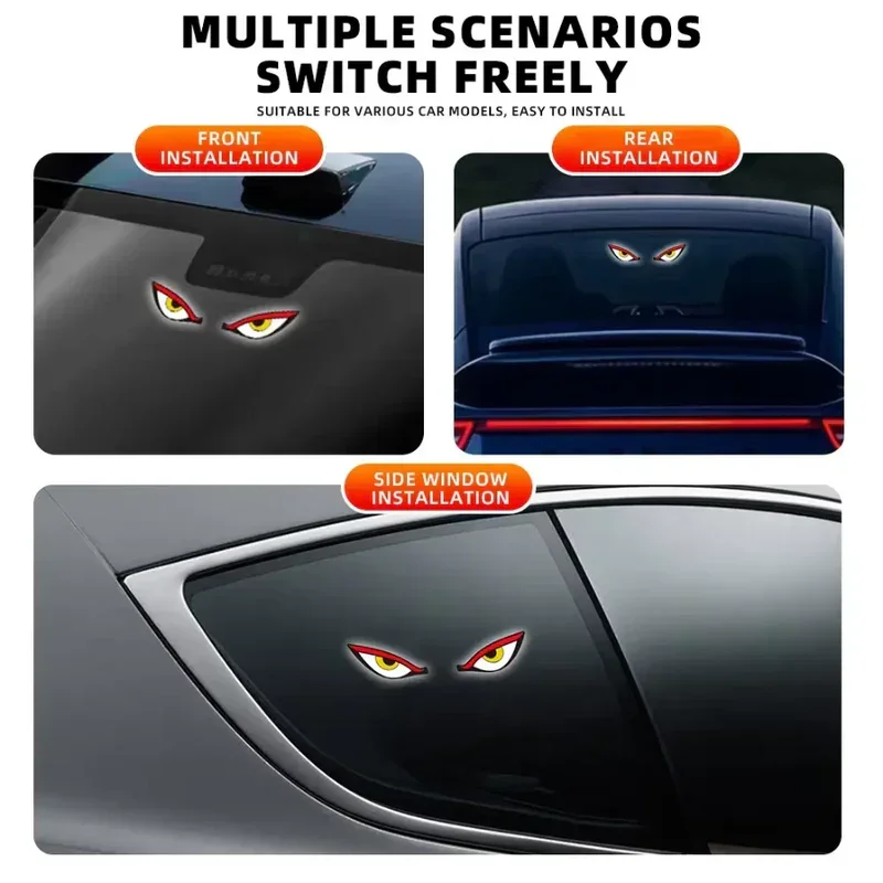 Devil Eye Solar Powered Window LED Light Devil Eye Solar Powered Window LED Light