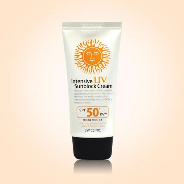 3W Clinic Intensive UV Sunblock Cream SPF 50+PA+++