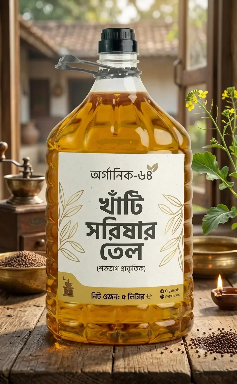 সরিষার তেল (কোল্ড প্রেস)