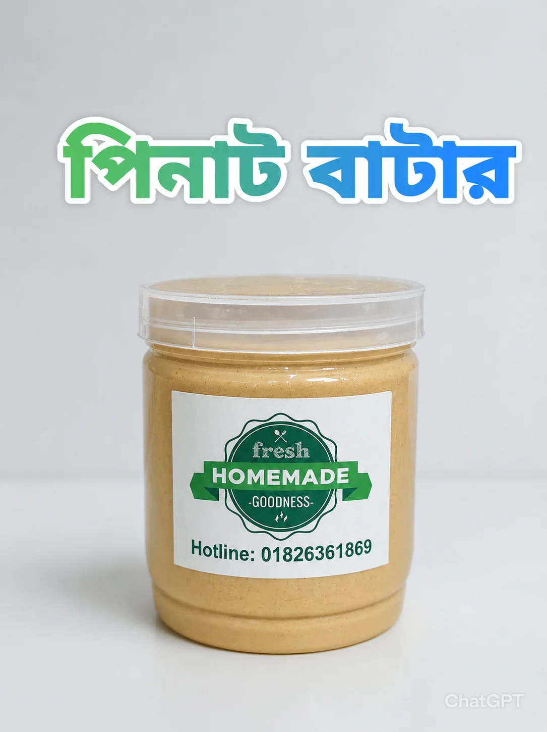 ন্যাচারাল পিনাট বাটার