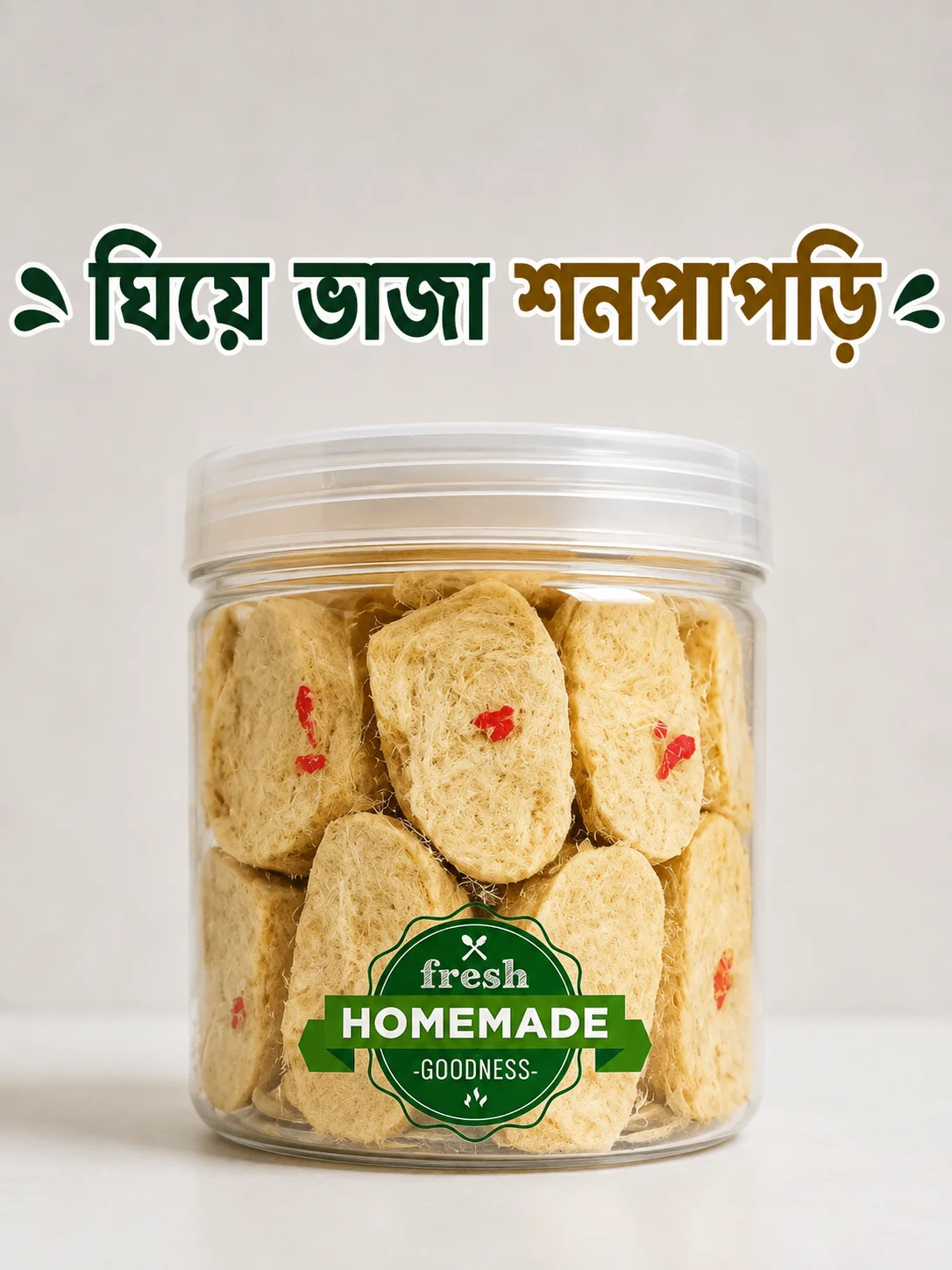 ঘিয়ে ভাজা সন পাপড়ি ঘিয়ে ভাজা সন পাপড়ি