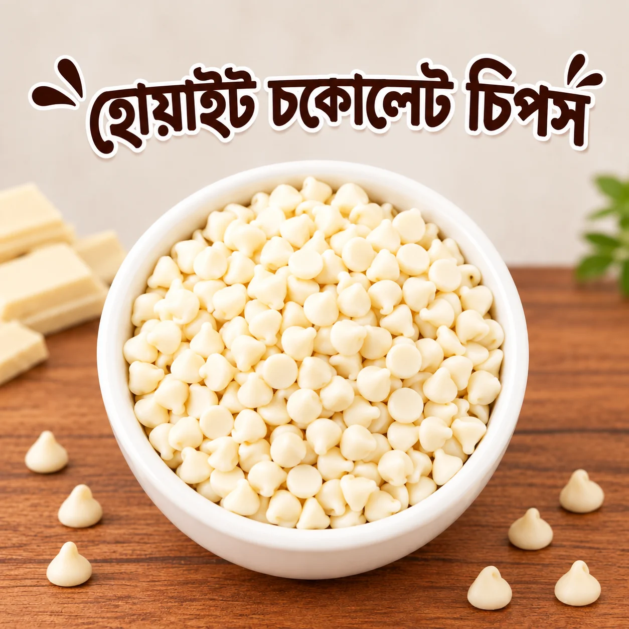 হোয়াইট চকোলেট চিপস