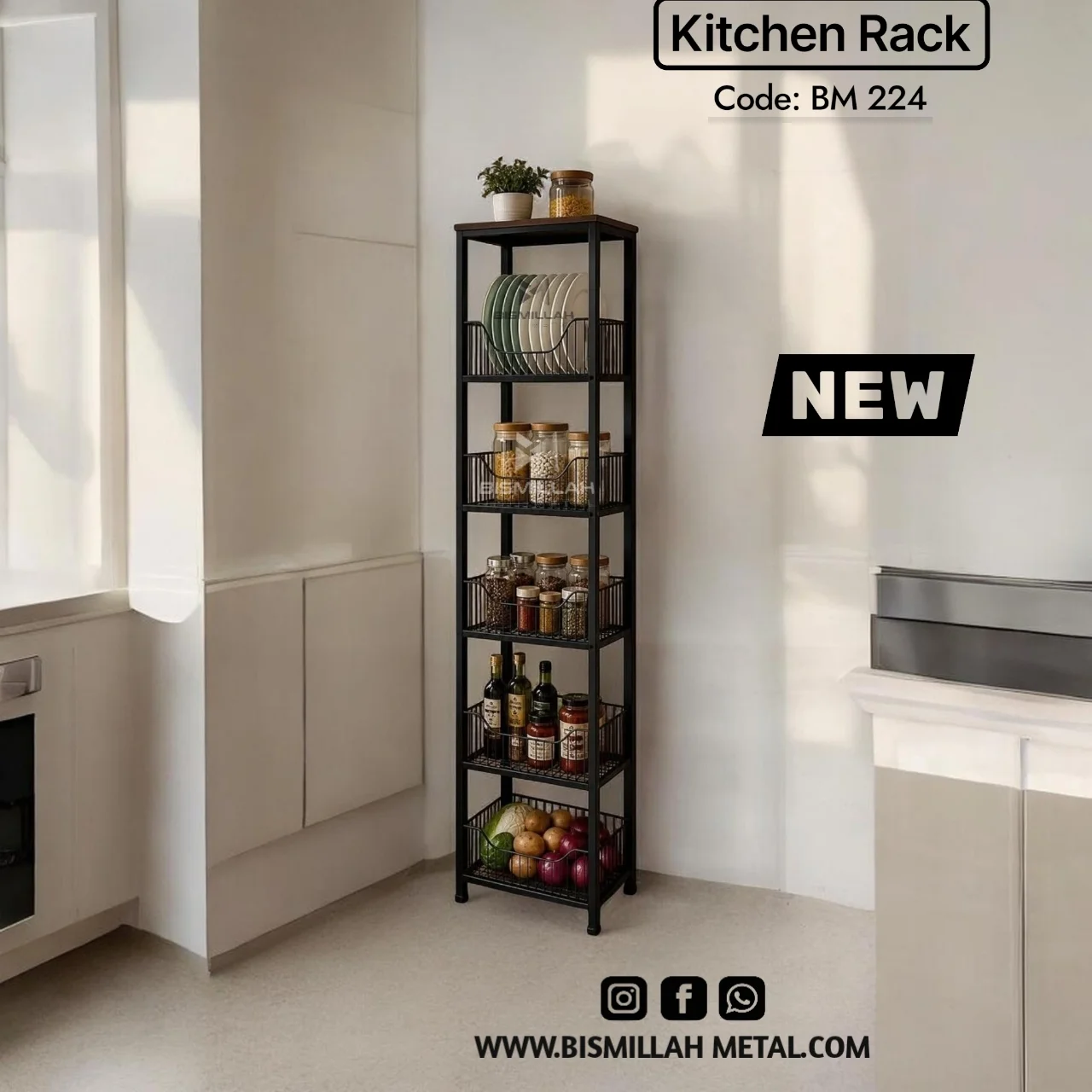 Kitchen vegetable Rack 