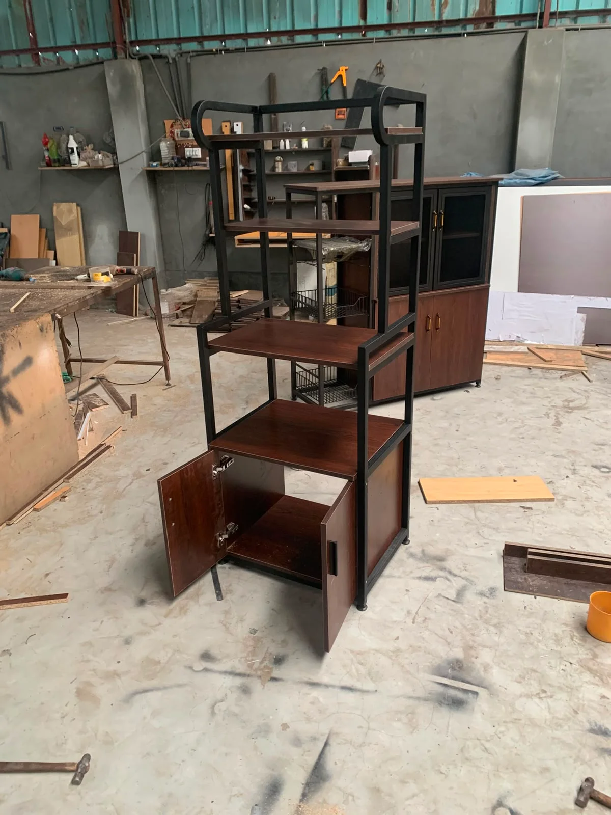 Microwave Kitchen Cabinet - BM144