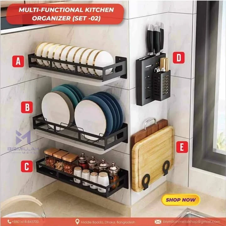 Multi-Functional Kitchen Organizer Set - BM172