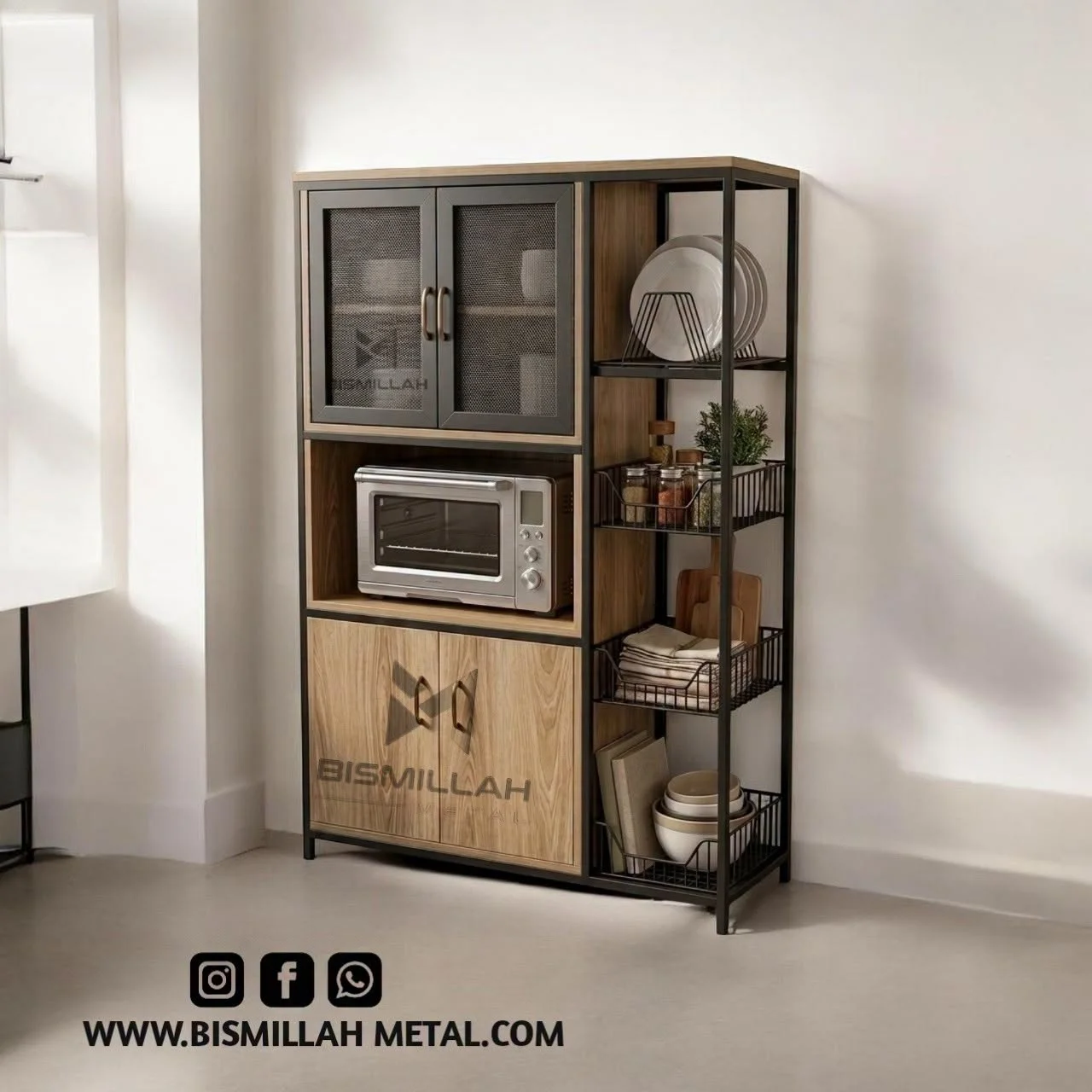 Kitchen Cabinet With Oven Space - BM234