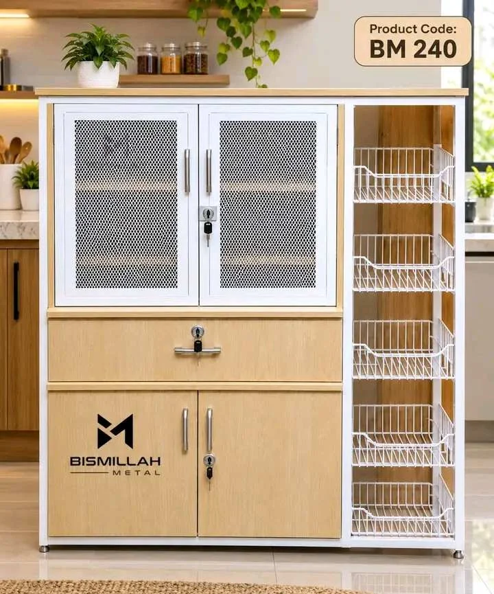 Kitchen Cabinet - White Color - BM 240