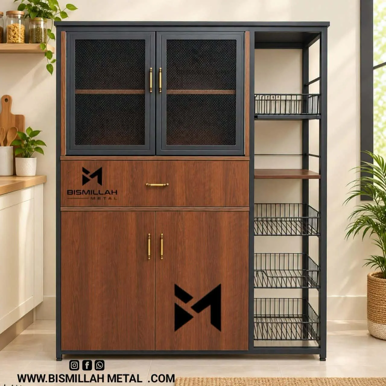 Kitchen Cabinet - Dark Color - BM 240