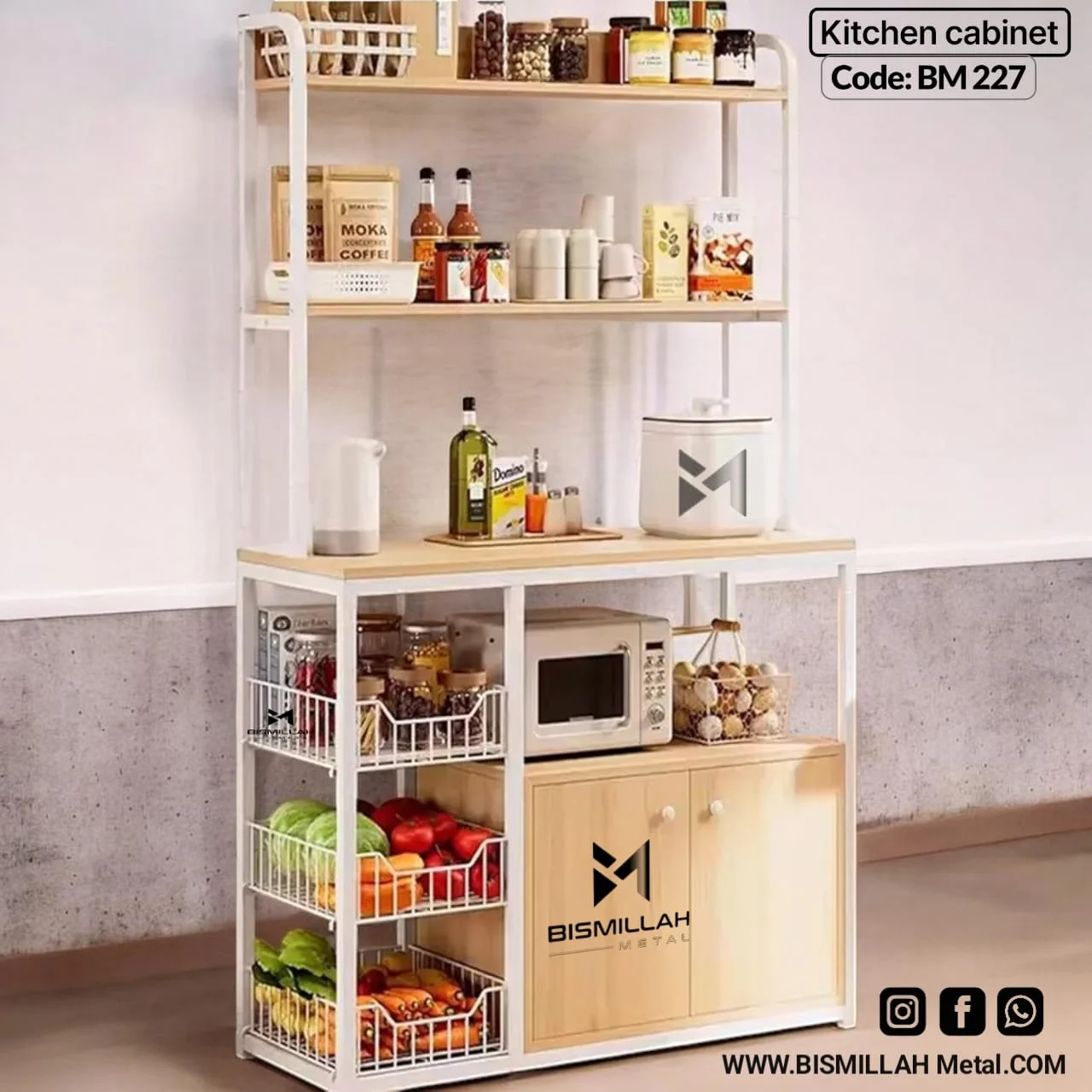 Smart KItchen Cabinet - BM227