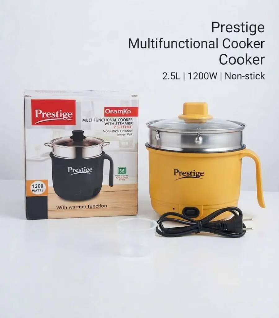 Prestige Multifunctional Electric Cooker – 2.2L, 1200W