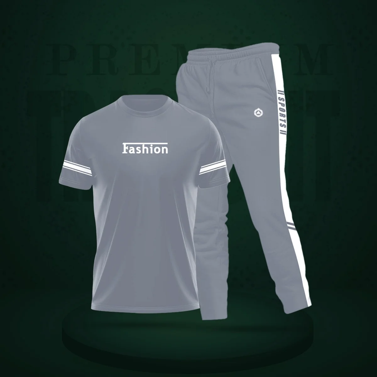 Stylish Sports Track Suit 2 pcs full Set